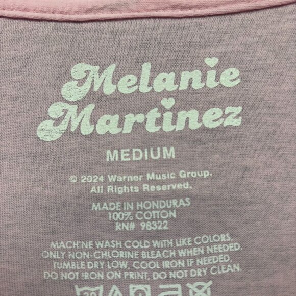 Melanie Martinez Pink Popstar T-Shirt Size Medium - Picture 4 of 5